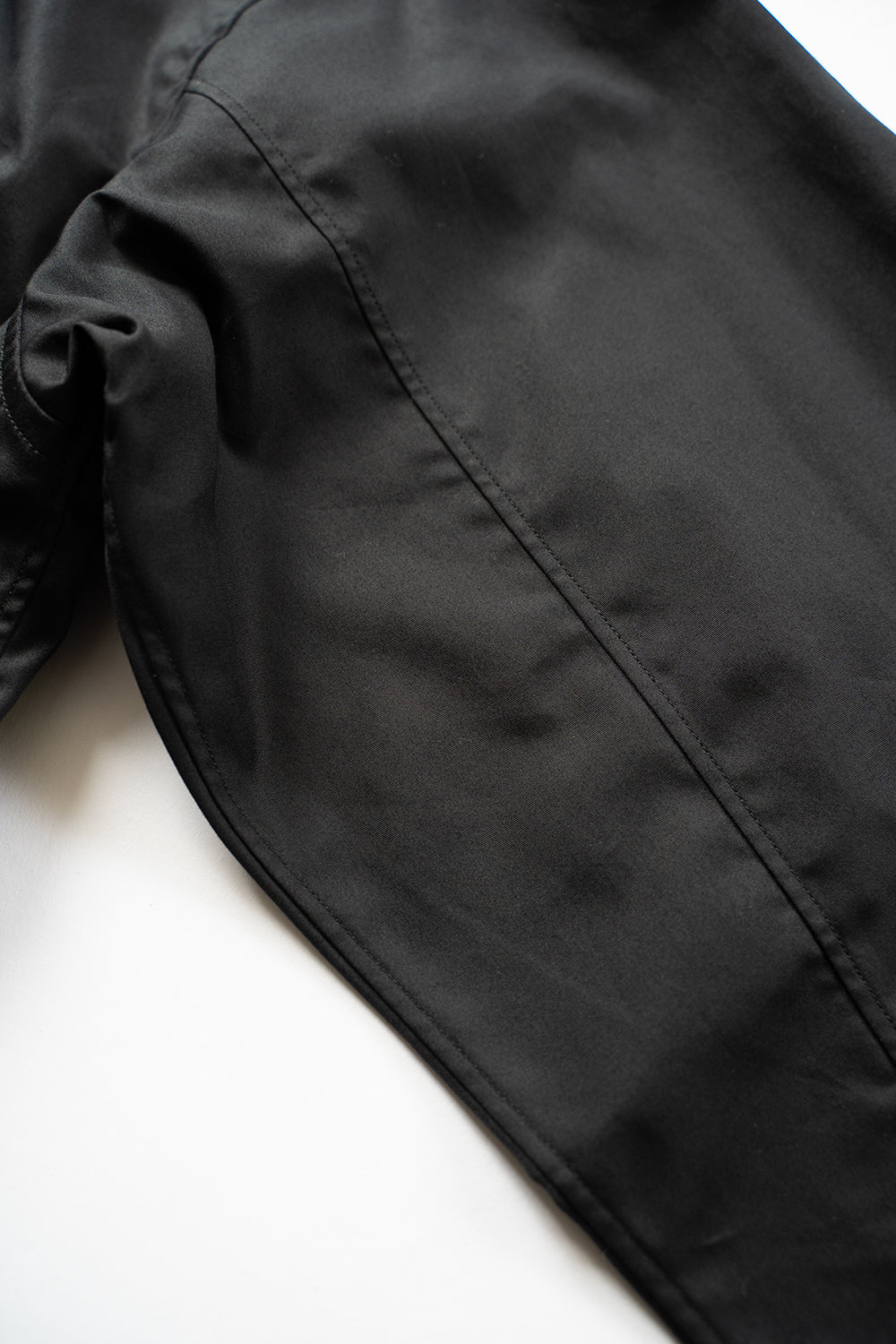 【ラスト1点】SH06B ブロードボックススタンドカラーシャツ(BLACK)