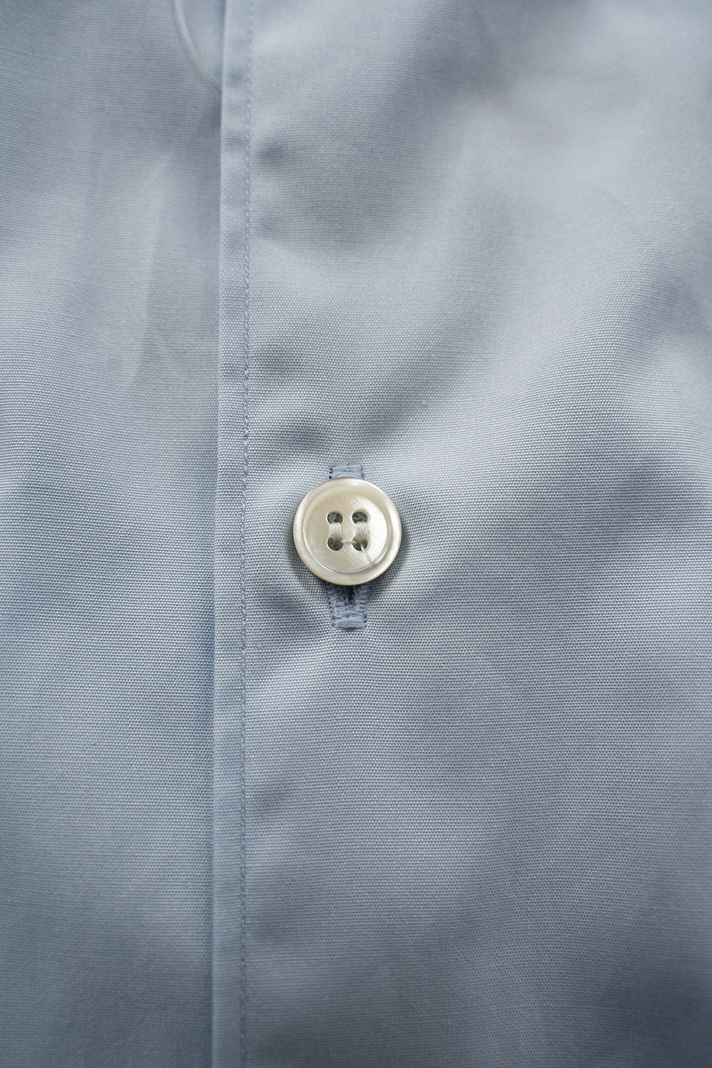 SH06B ブロードボックススタンドカラーシャツ(SAX)