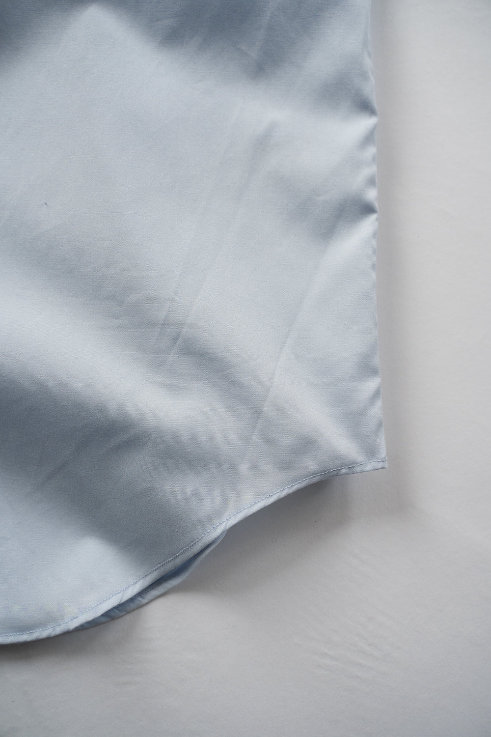 SH06B ブロードボックススタンドカラーシャツ(SAX)