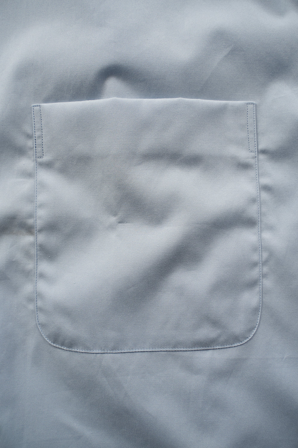 SH06B ブロードボックススタンドカラーシャツ(SAX)