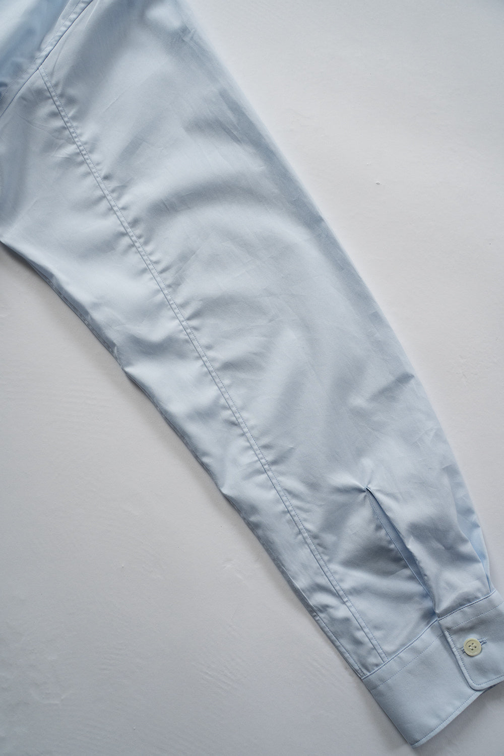 SH06B ブロードボックススタンドカラーシャツ(SAX)