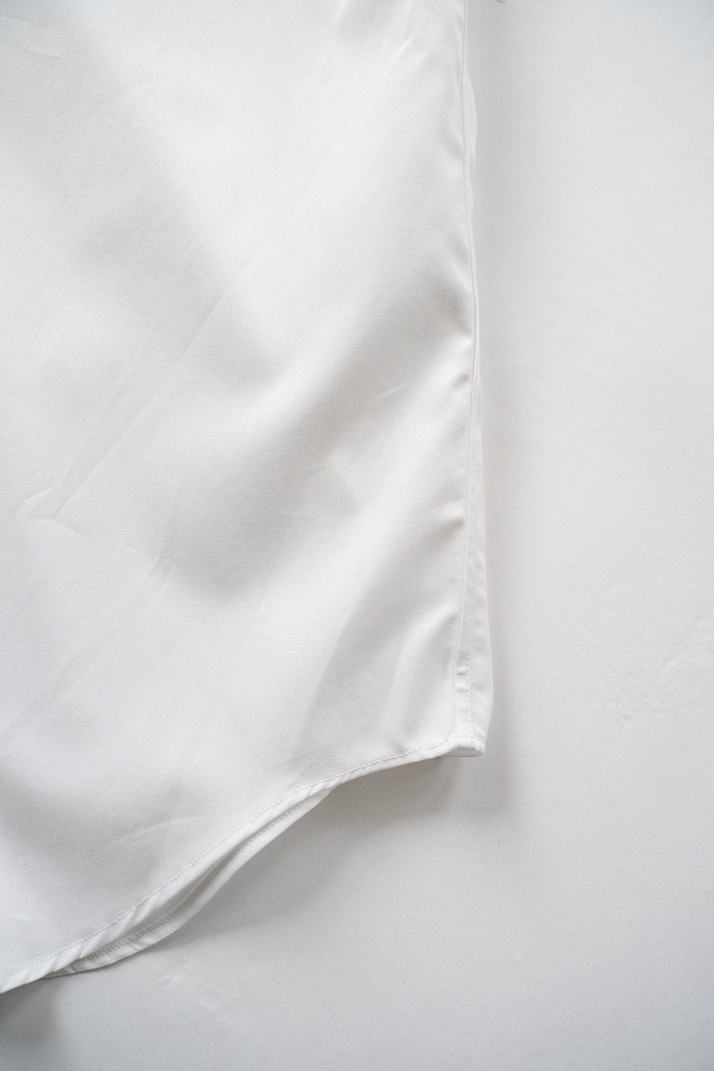 SH06B ブロードボックススタンドカラーシャツ(WHITE)