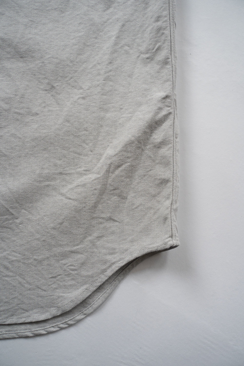 【ラスト1点】SH01B ボックスレギュラーカラー比翼シャツ(GREY OX)