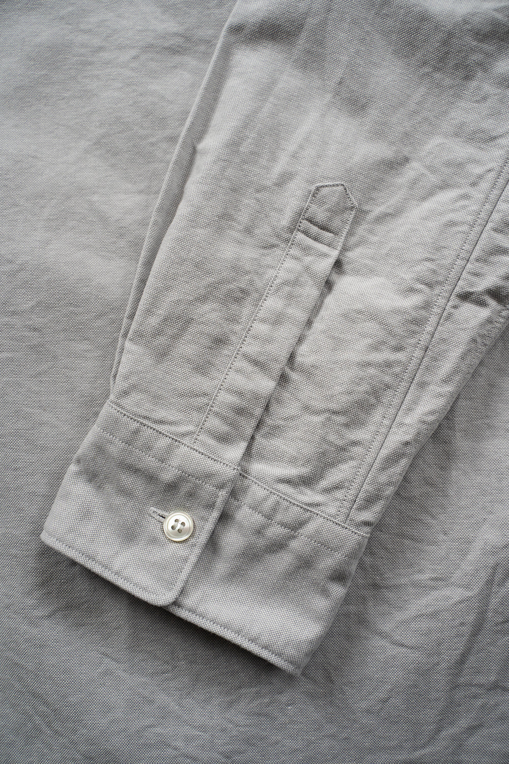 【ラスト1点】SH01B ボックスレギュラーカラー比翼シャツ(GREY OX)