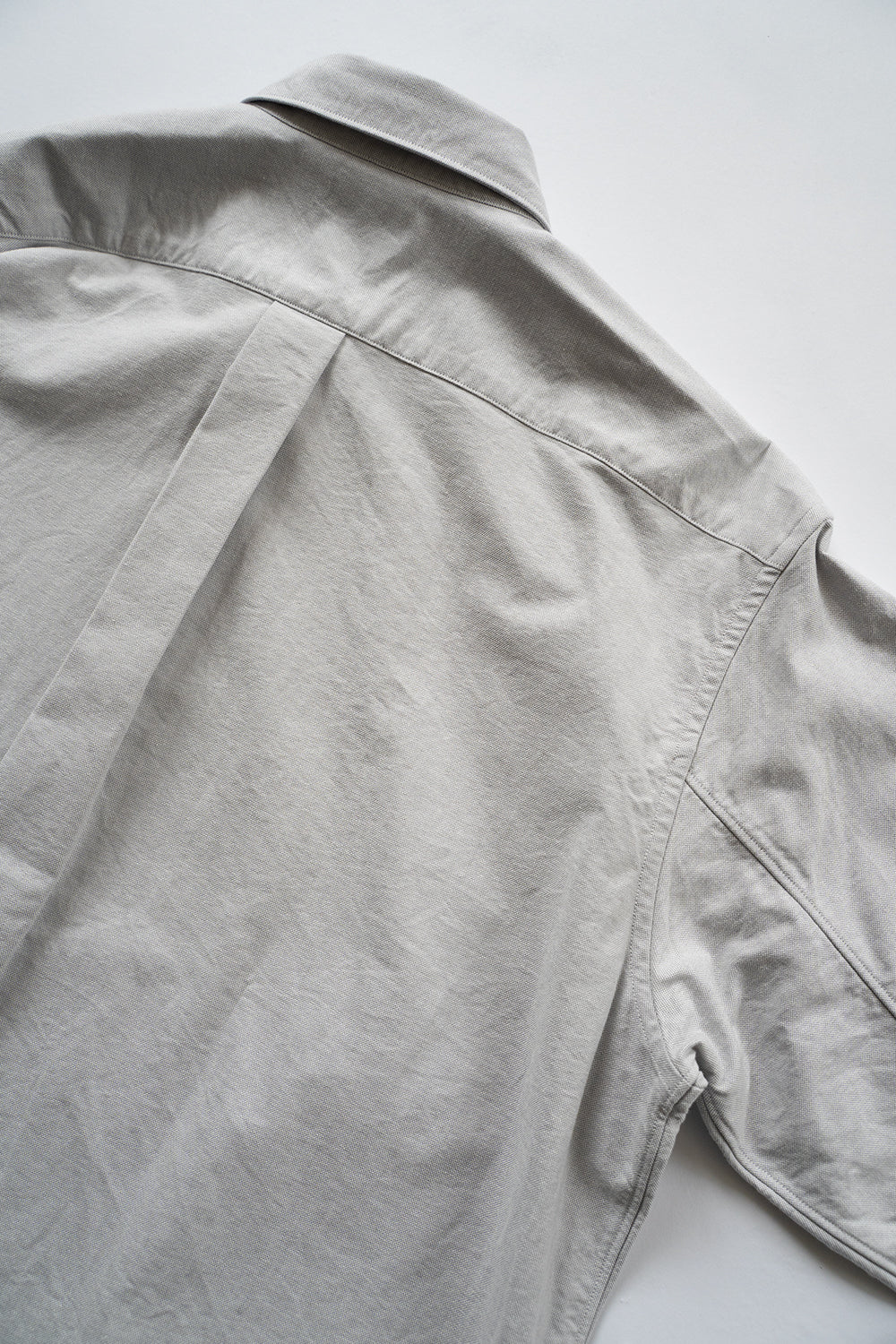 【ラスト1点】SH01B ボックスレギュラーカラー比翼シャツ(GREY OX)