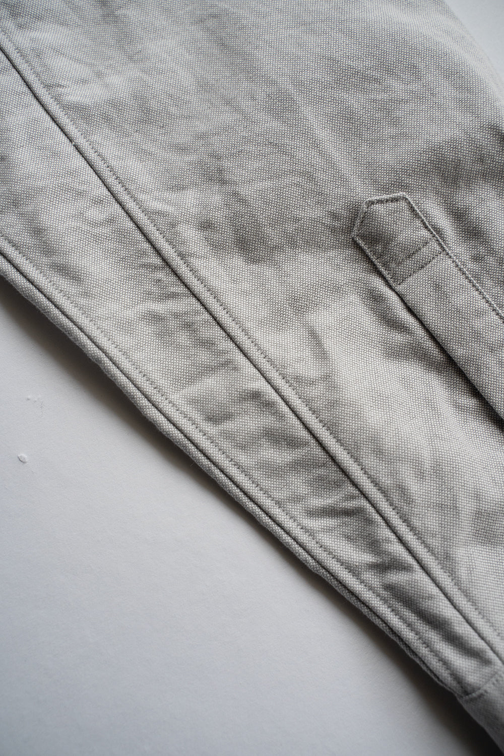 【ラスト1点】SH01B ボックスレギュラーカラー比翼シャツ(GREY OX)