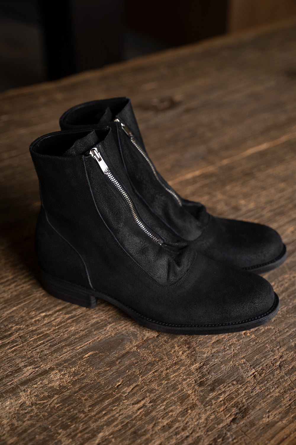 H Center Zip(BLACK)