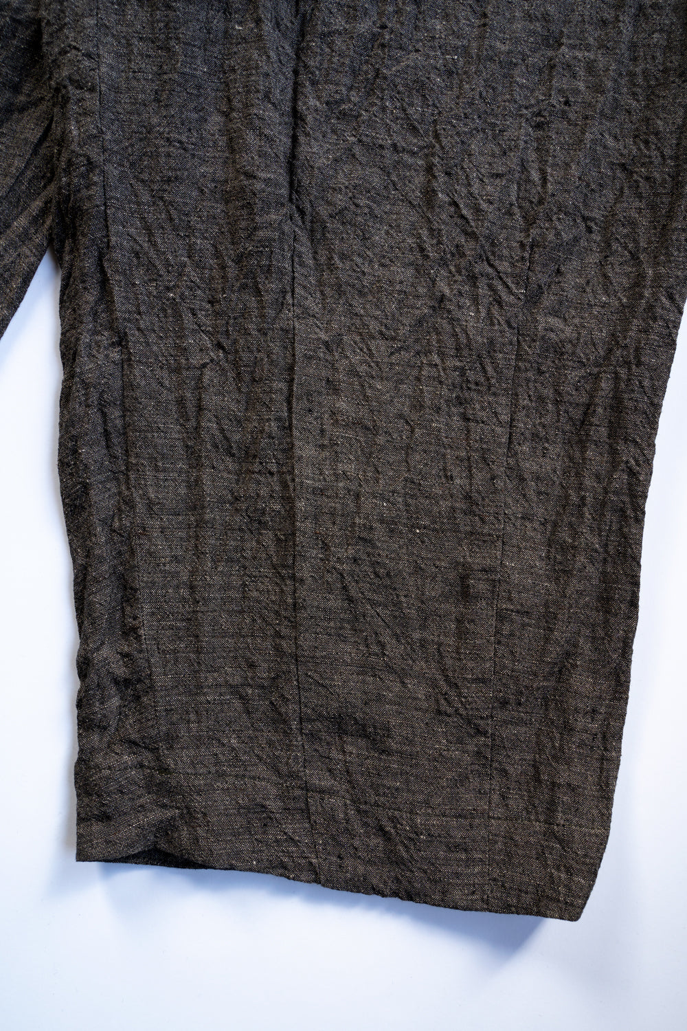 【ラスト1点】Egg Shape Easy Trousers "OVUM-LC"(BROWN)