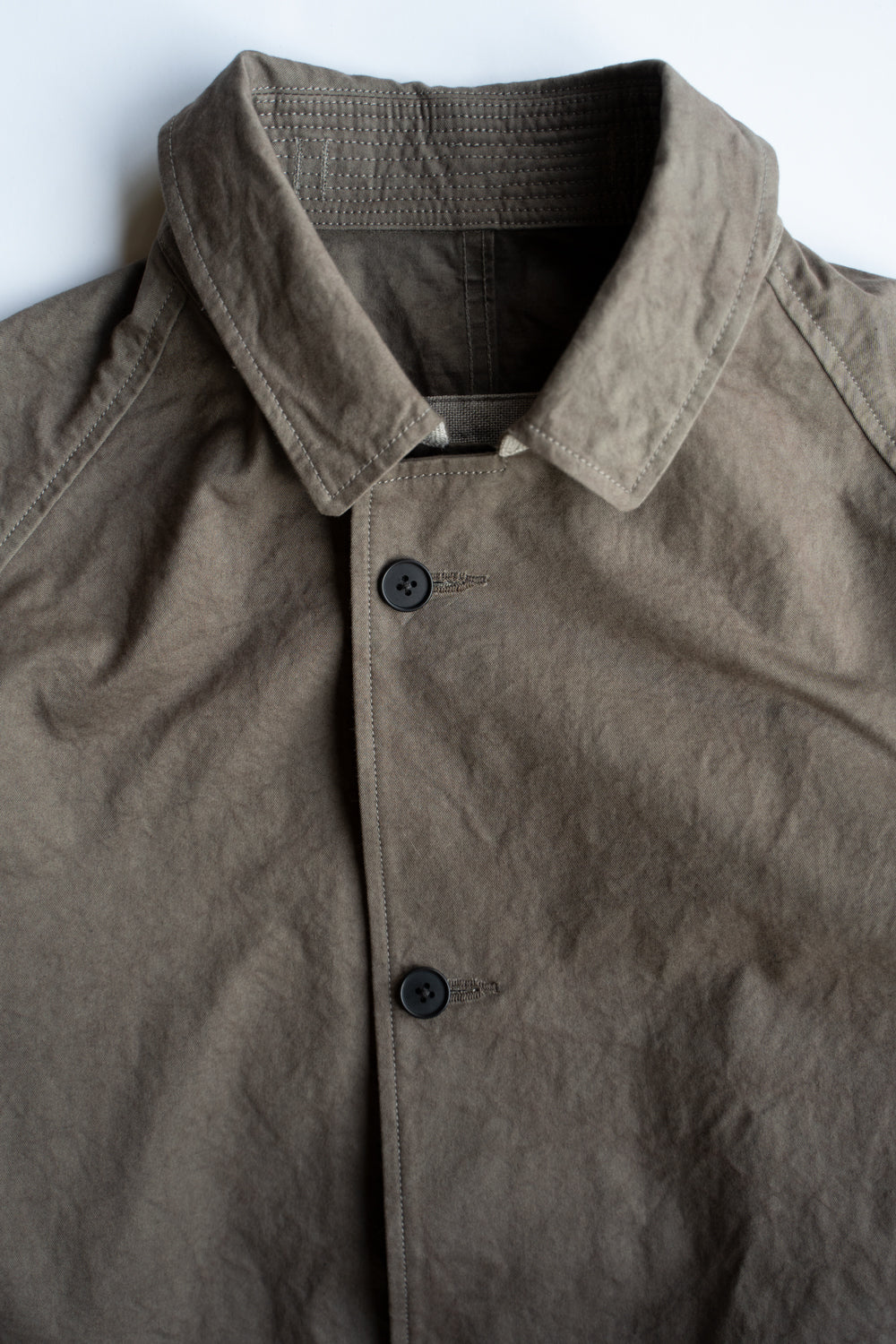 【ラスト1点】Single Layer Balmacaan Coat "GOHST Ⅱ"(DUST)