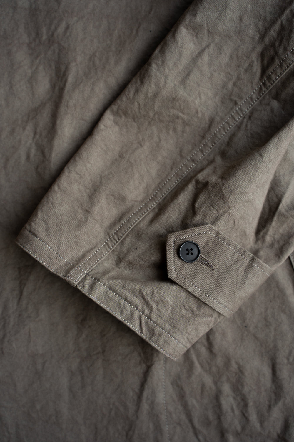 【ラスト1点】Single Layer Balmacaan Coat "GOHST Ⅱ"(DUST)