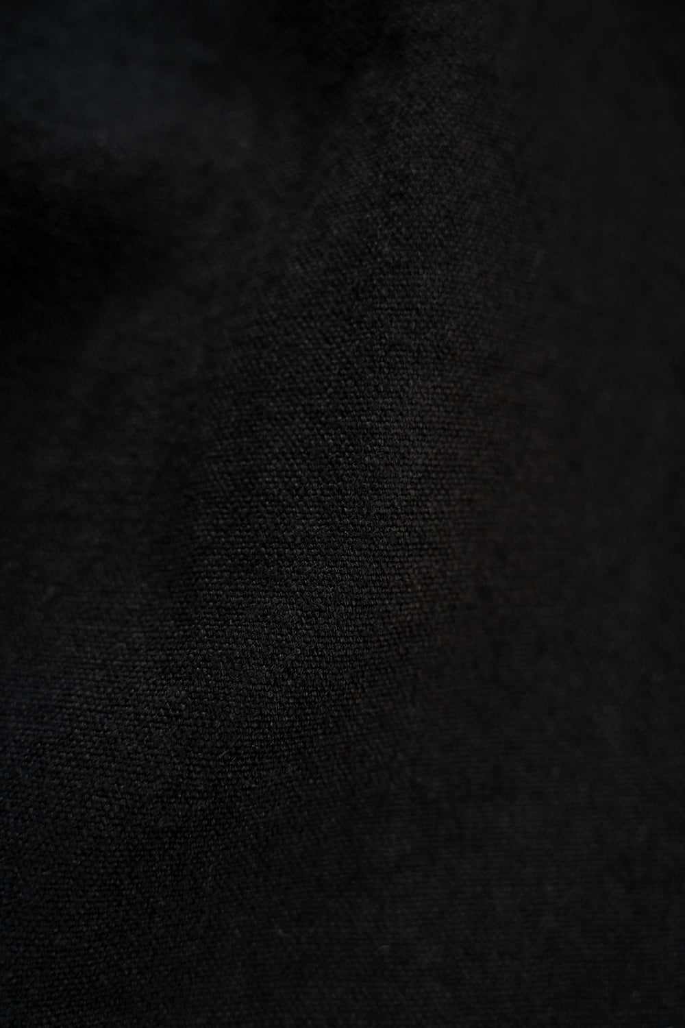 亜麻苧麻ワイドパンツ(黒)