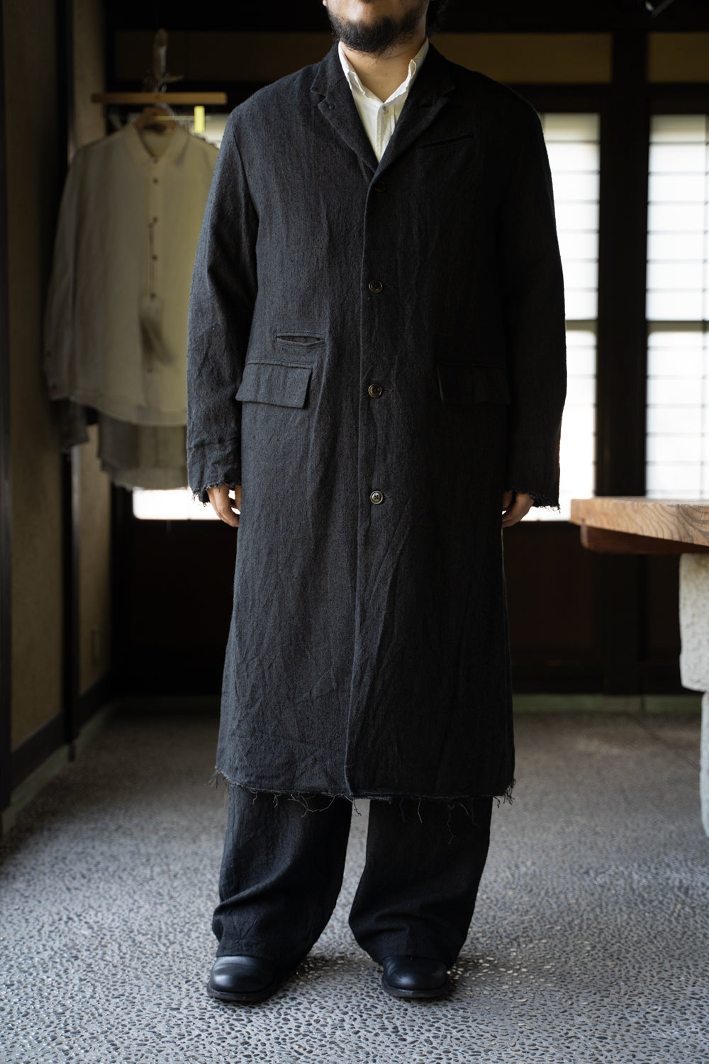 【ラスト1点】Cut Off Classic Straight Coat "1983"-SW(CACAO NIB)
