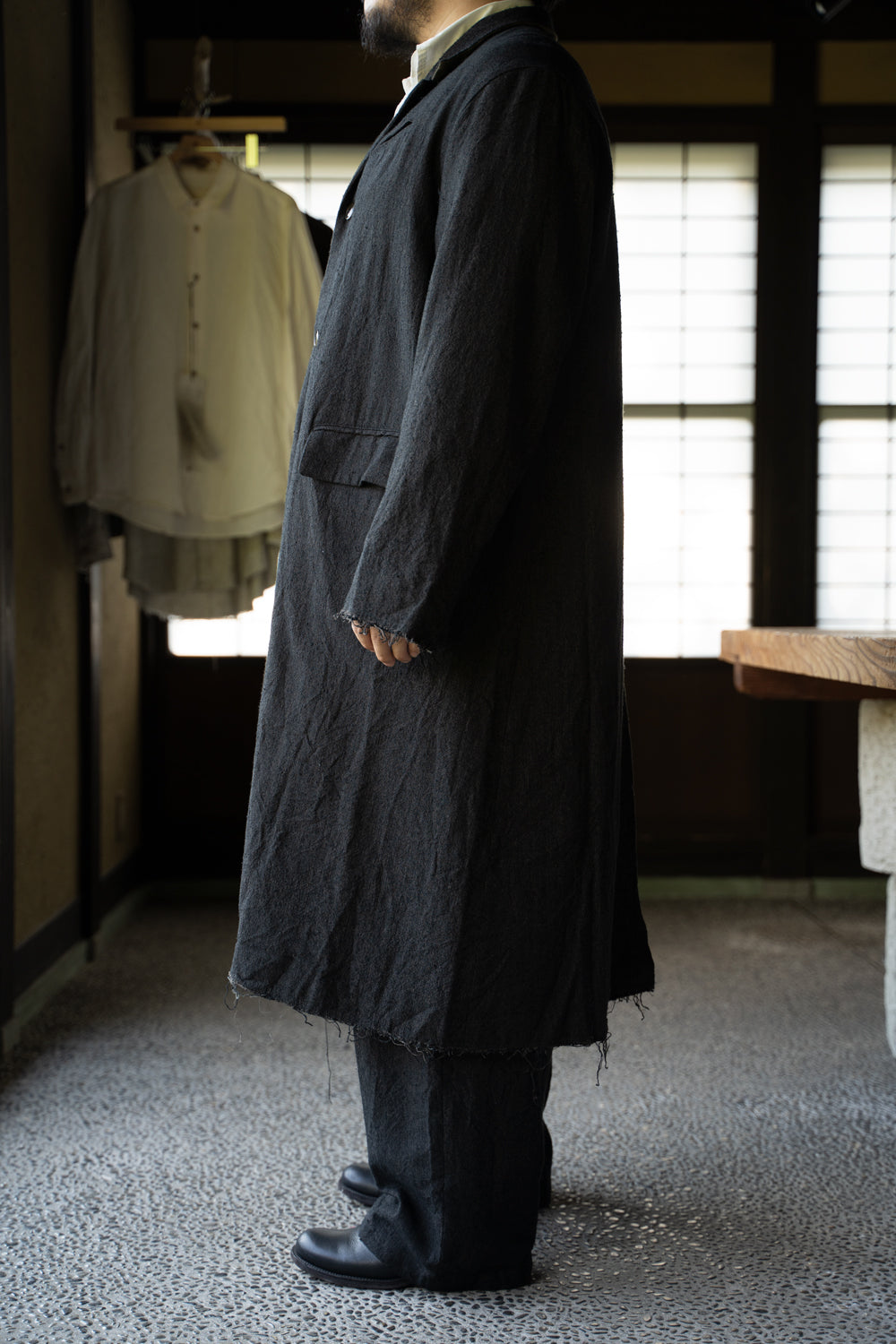 【ラスト1点】Cut Off Classic Straight Coat "1983"-SW(CACAO NIB)
