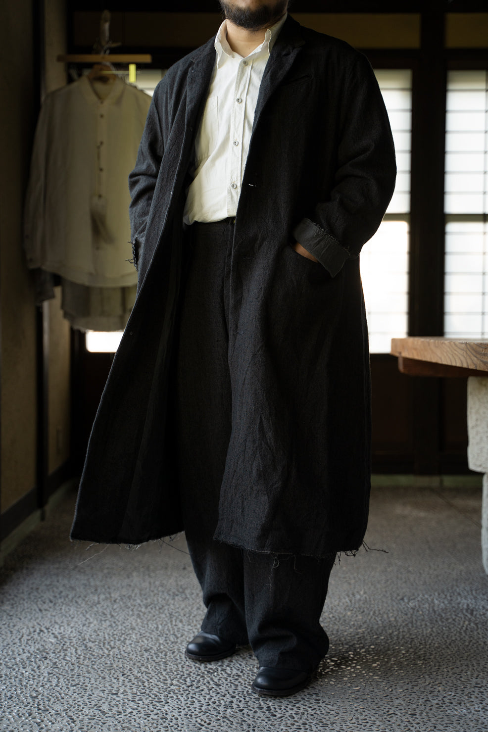 【ラスト1点】Cut Off Classic Straight Coat "1983"-SW(CACAO NIB)