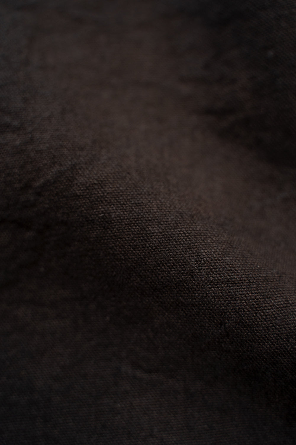 亜麻苧麻ワイドパンツ(こげ茶)