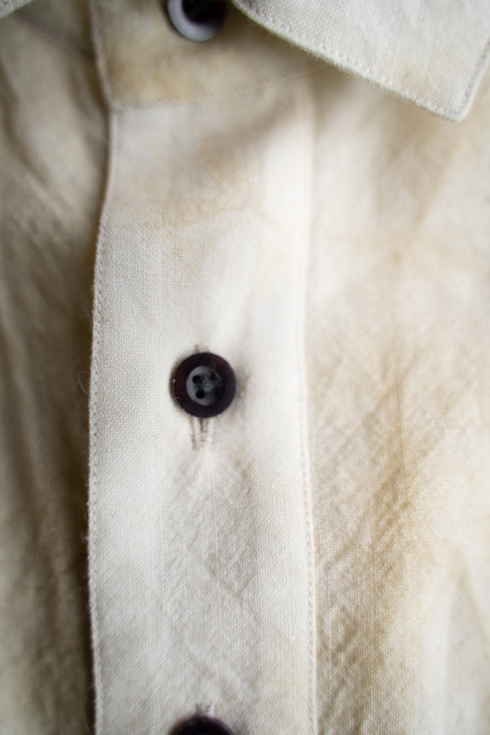 【ラスト1点】Over Sized Short Collar Shirts "SH-039"-MN(ECRU)
