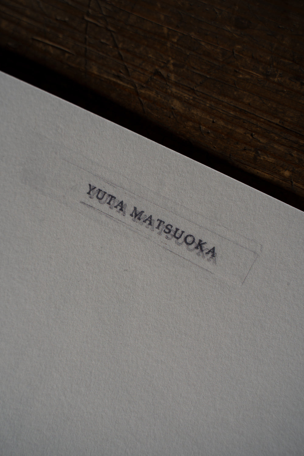 YUTA MATSUOKAより、春夏の第一便が届きました