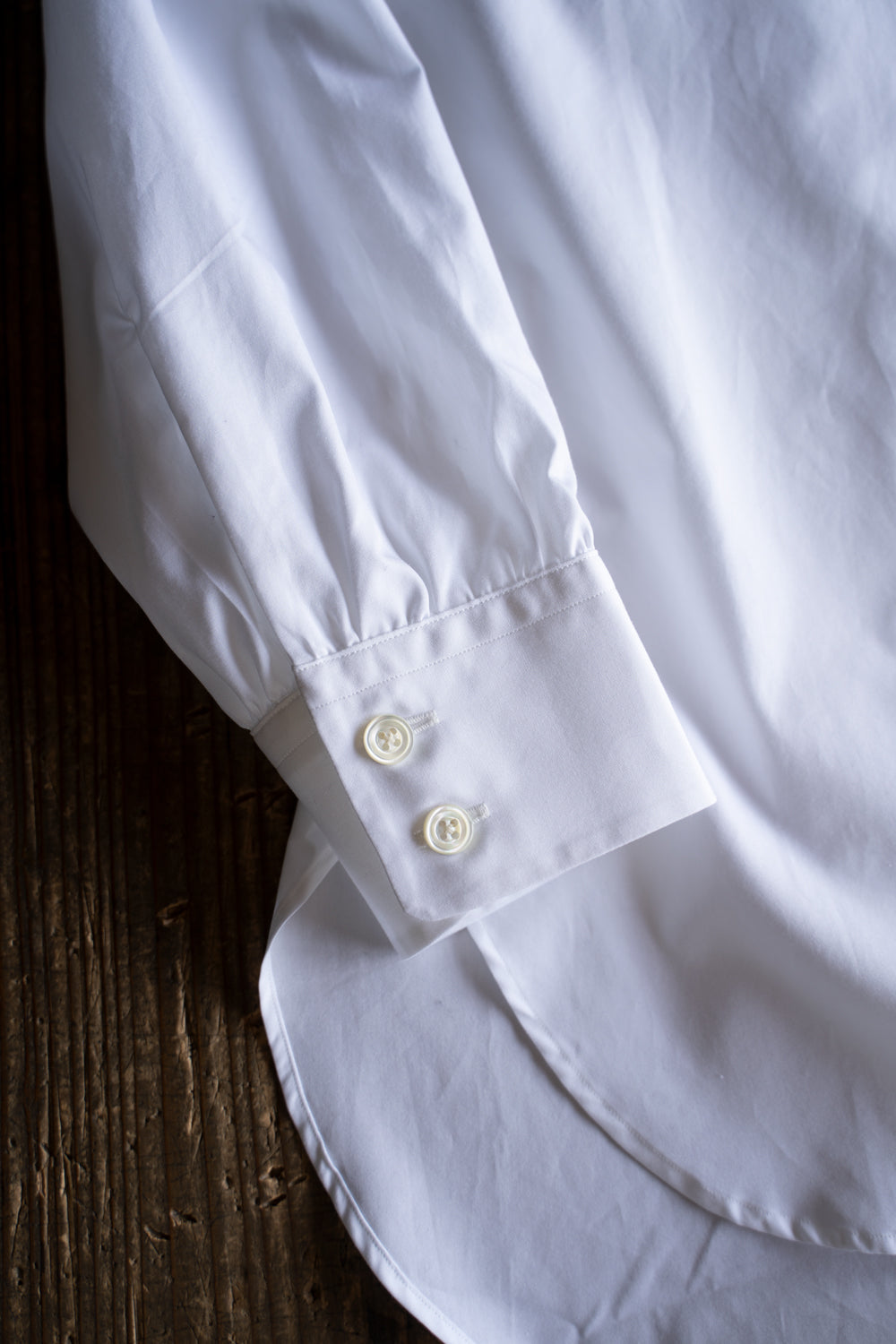 Mixture of Smock and Shirts "SH-038"-CO（WHITE）
