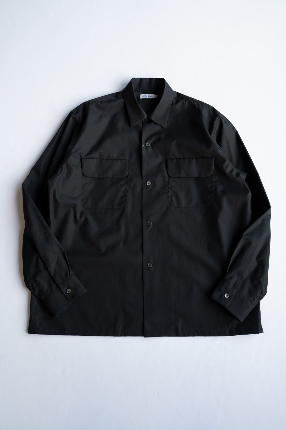 SH03B ボックス大開襟（BLACK）