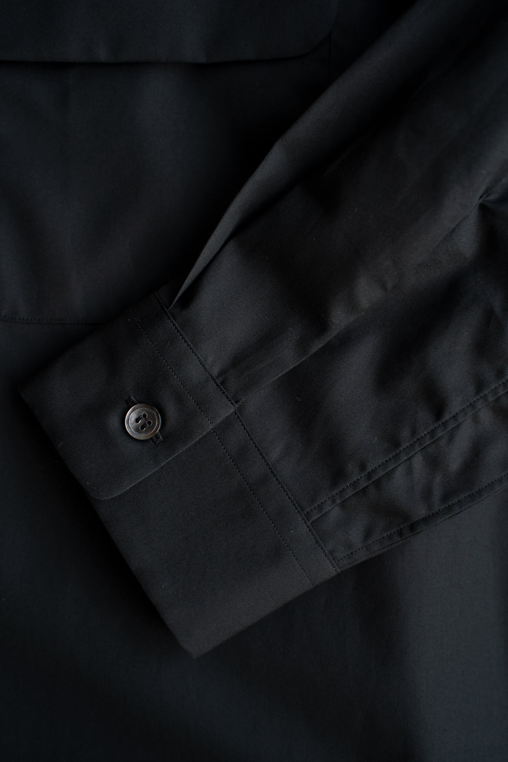 SH03B ボックス大開襟（BLACK）