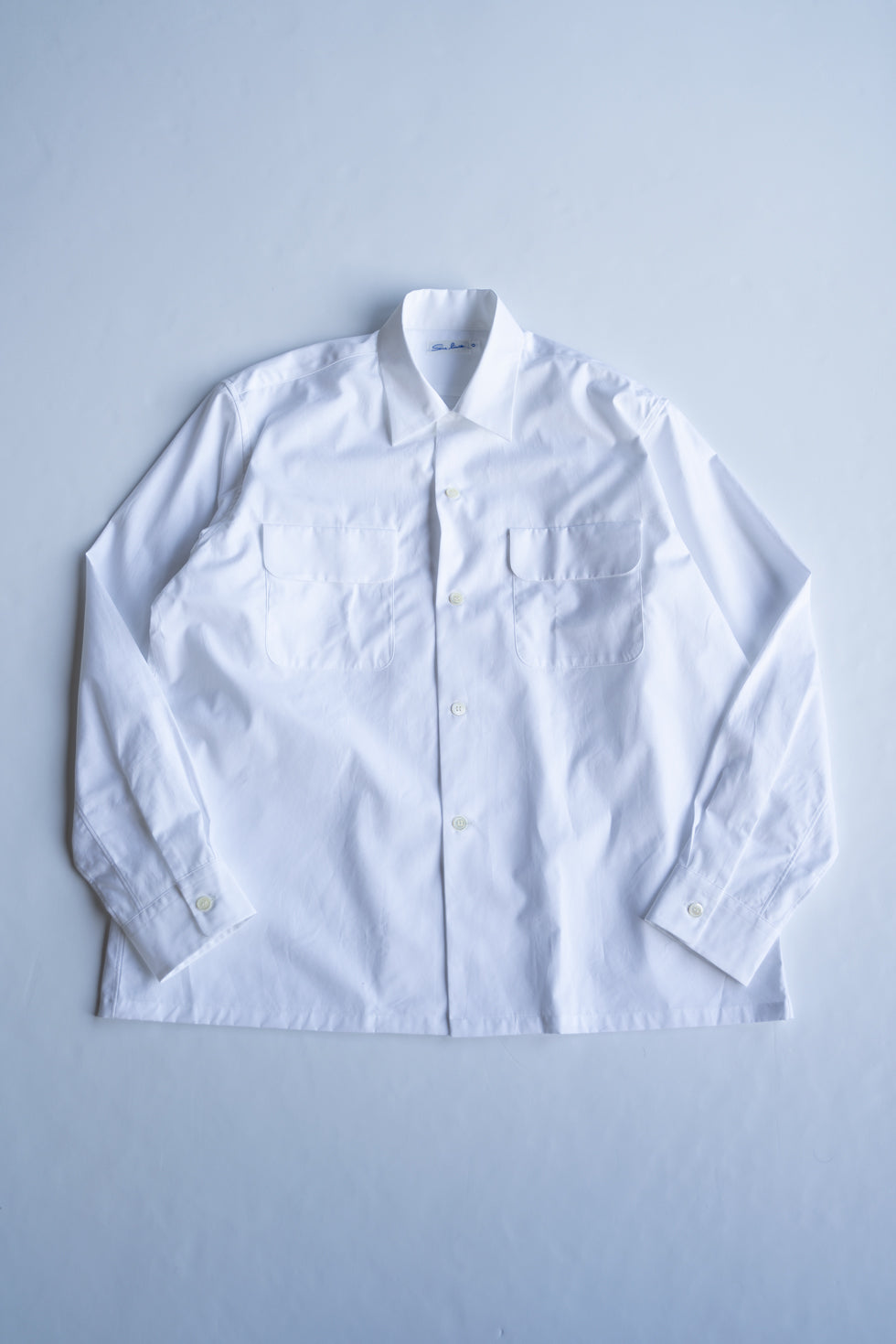 SH03B ボックス大開襟（WHITE）