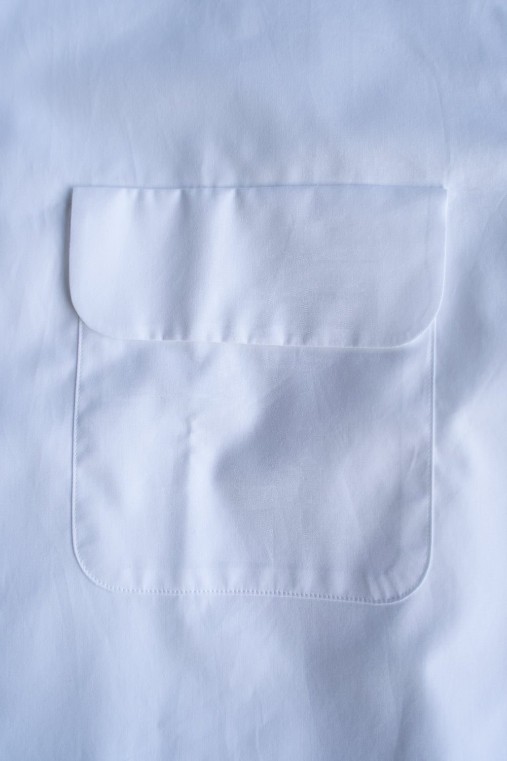 SH03B ボックス大開襟（WHITE）