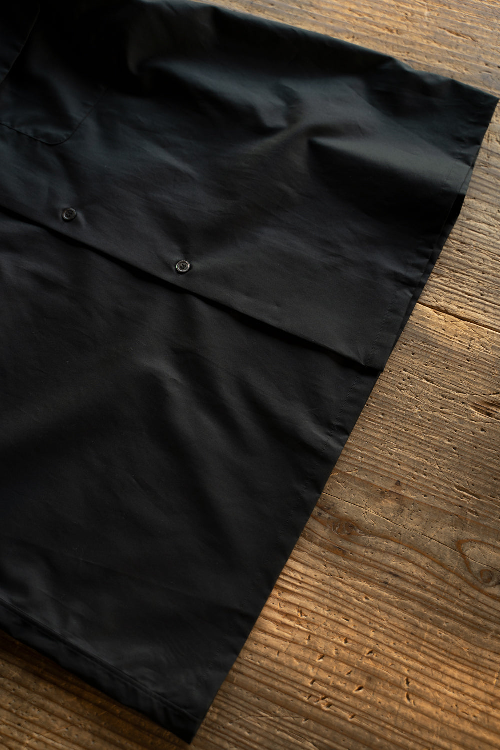 SH03B ボックス大開襟（BLACK）