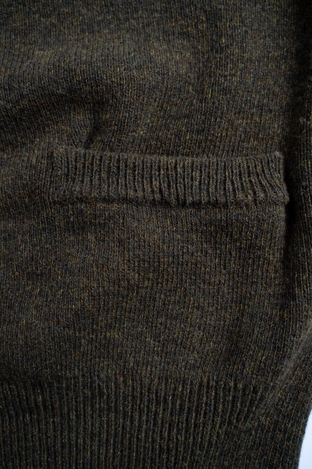 【ラスト1点】Hard Twisted Shetlandwool TYPE C-2（KHAKI MIX）