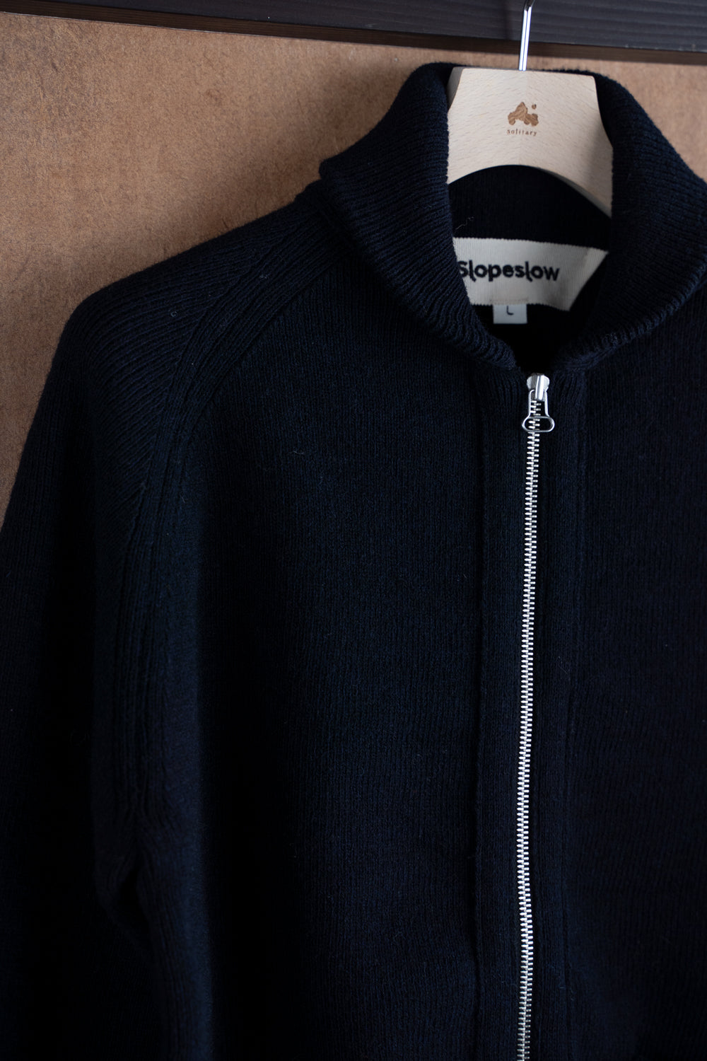 Slopeslow/スロープスロウ】Hard Twisted Shetlandwool TYPE C-2（NAVY）