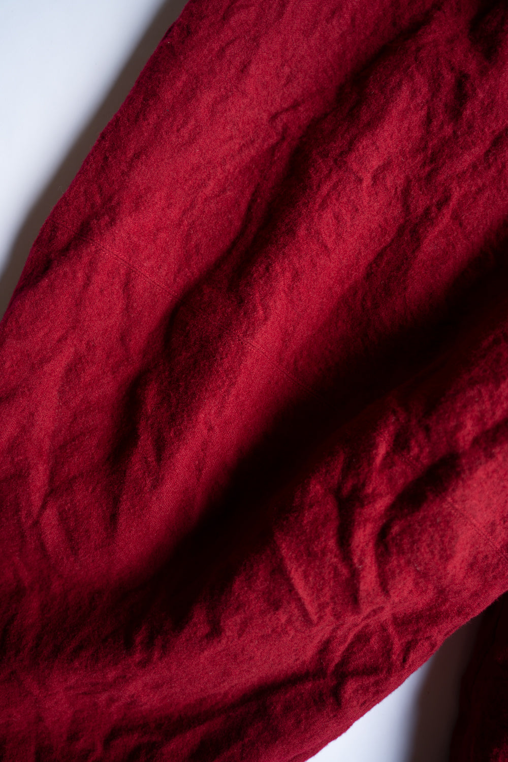 【ラスト1点】Randomly Felted Fabric Circle Pants//ランダムリーフェルトファブリックサークルパンツ（RED）