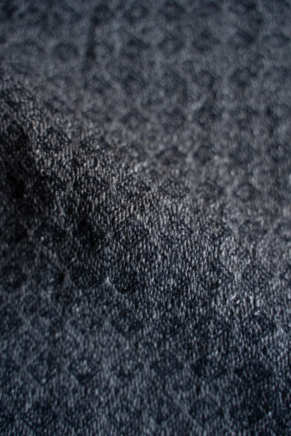 Square Dobby Cloth Straight Pants/スクエアドビークロスストレートパンツ（DARK GRAY）