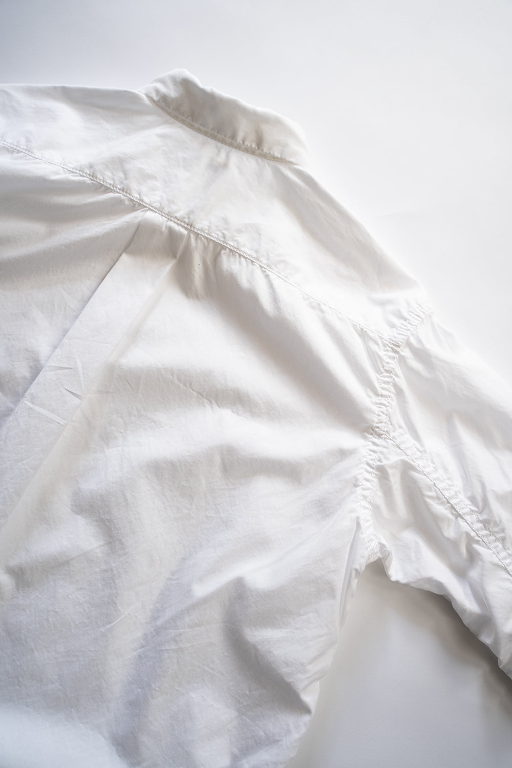 SH01B ボックスレギュラー２本針シャツ（WHITE）