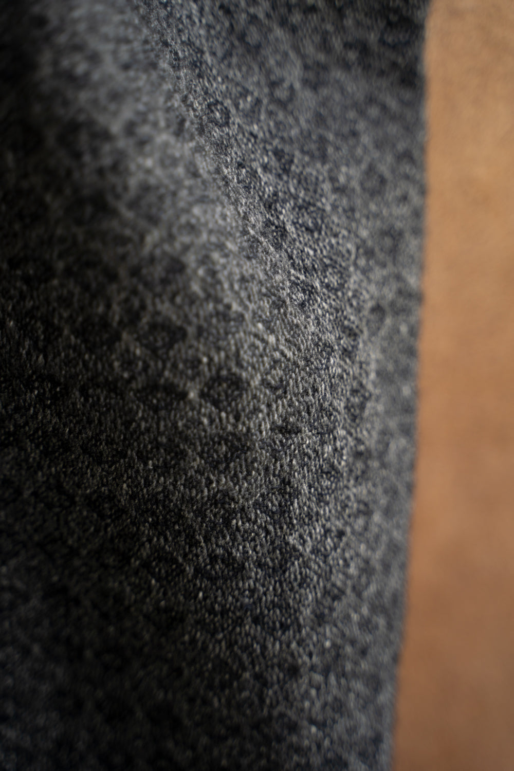 Square Dobby Cloth Straight Pants/スクエアドビークロスストレートパンツ（DARK GRAY）