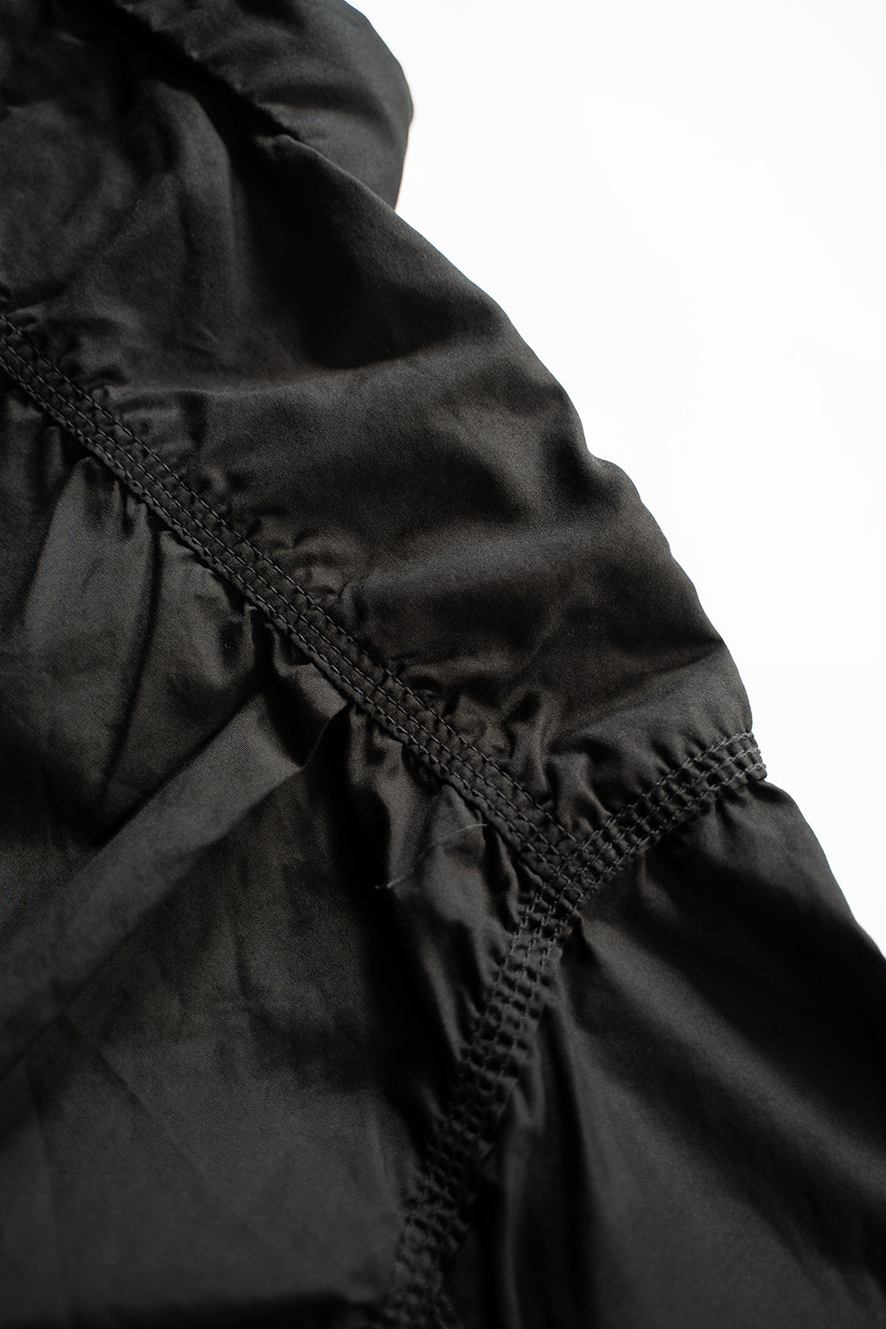 SH04B ボックスワイド3本針シャツ（BLACK）