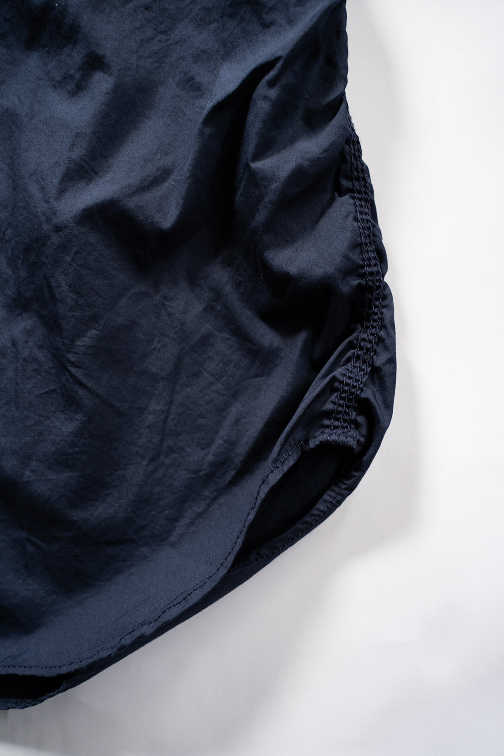 SH04B ボックスワイド3本針シャツ（NAVY）