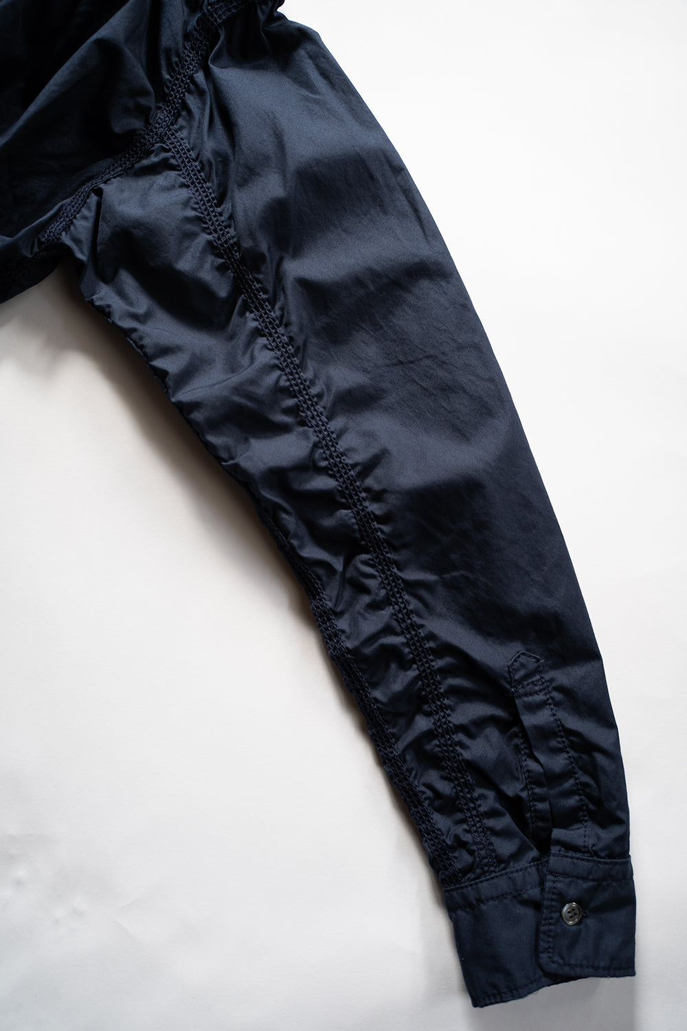 Sans limite/サンリミット】SH04B ボックスワイド3本針シャツ（NAVY）