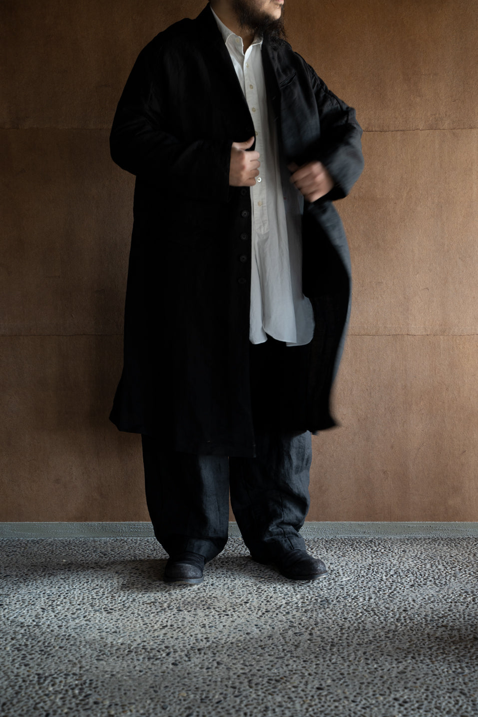 【ラスト1点】10B Classic Raglan Coat "PHILIA"-DB（BLACK）