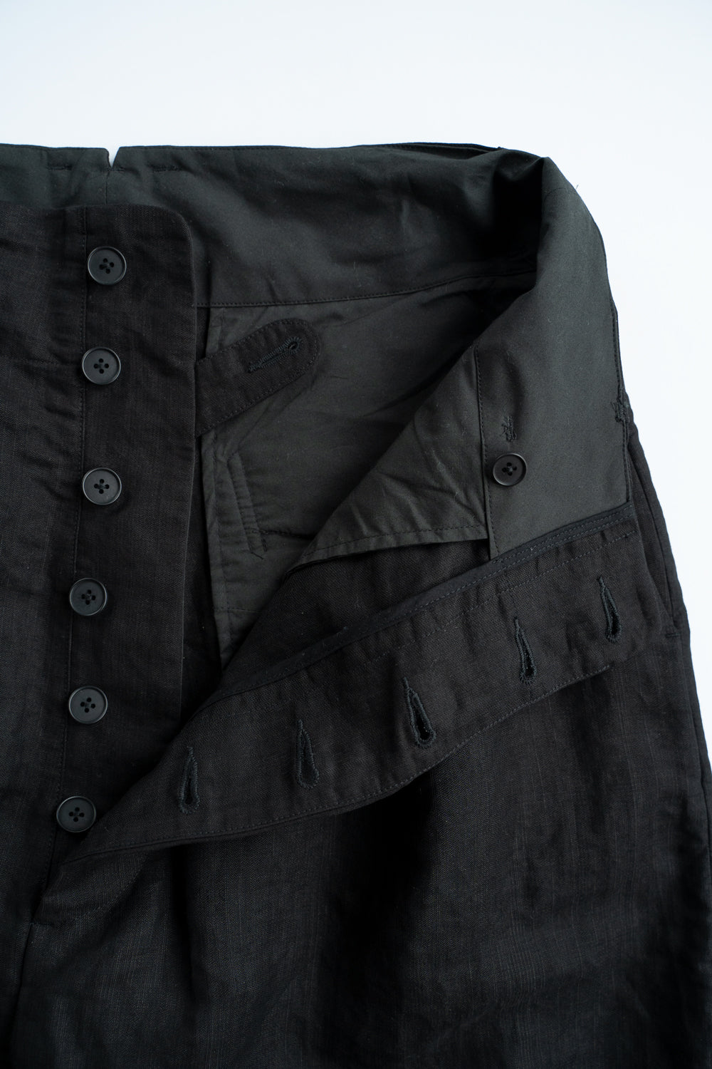 【ラスト1点】Re Constructed Mid Pants "SABRON 66" -DB（BLACK）