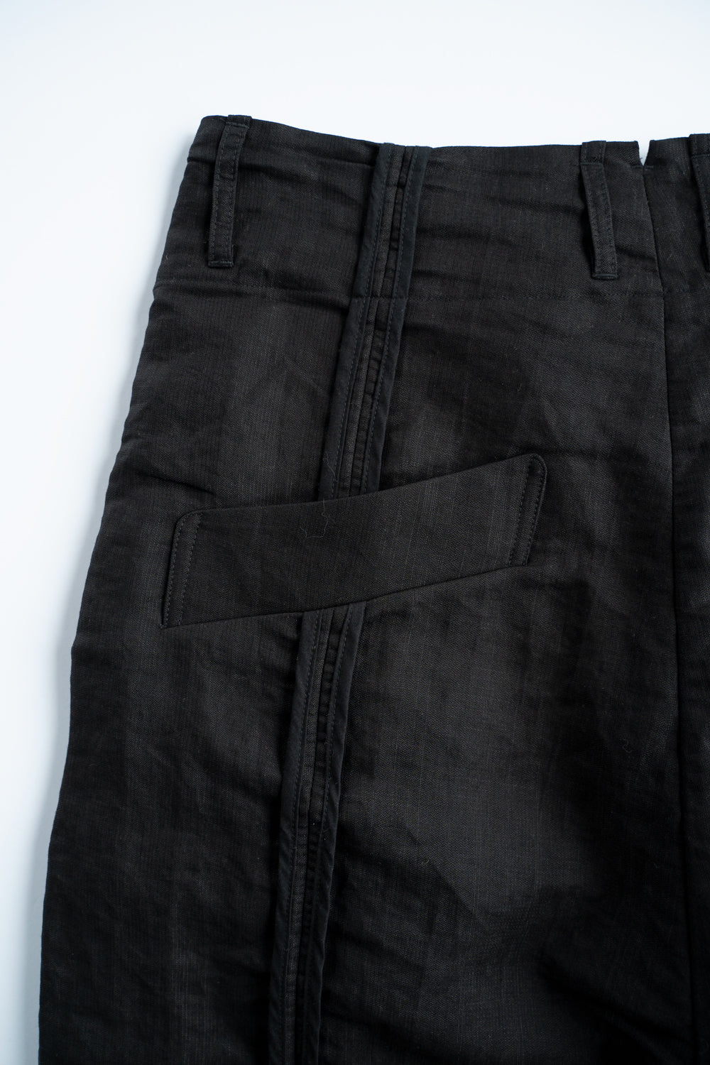 【ラスト1点】Re Constructed Mid Pants "SABRON 66" -DB（BLACK）