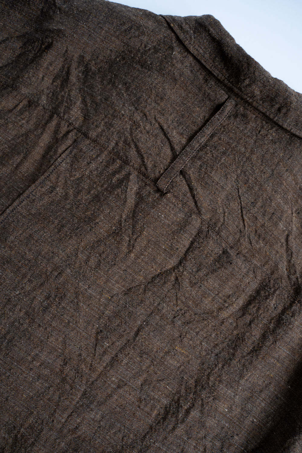 【ラスト１点】Back Flap Shirts With Big Pockets”SH-051”-LC（SAFRON）