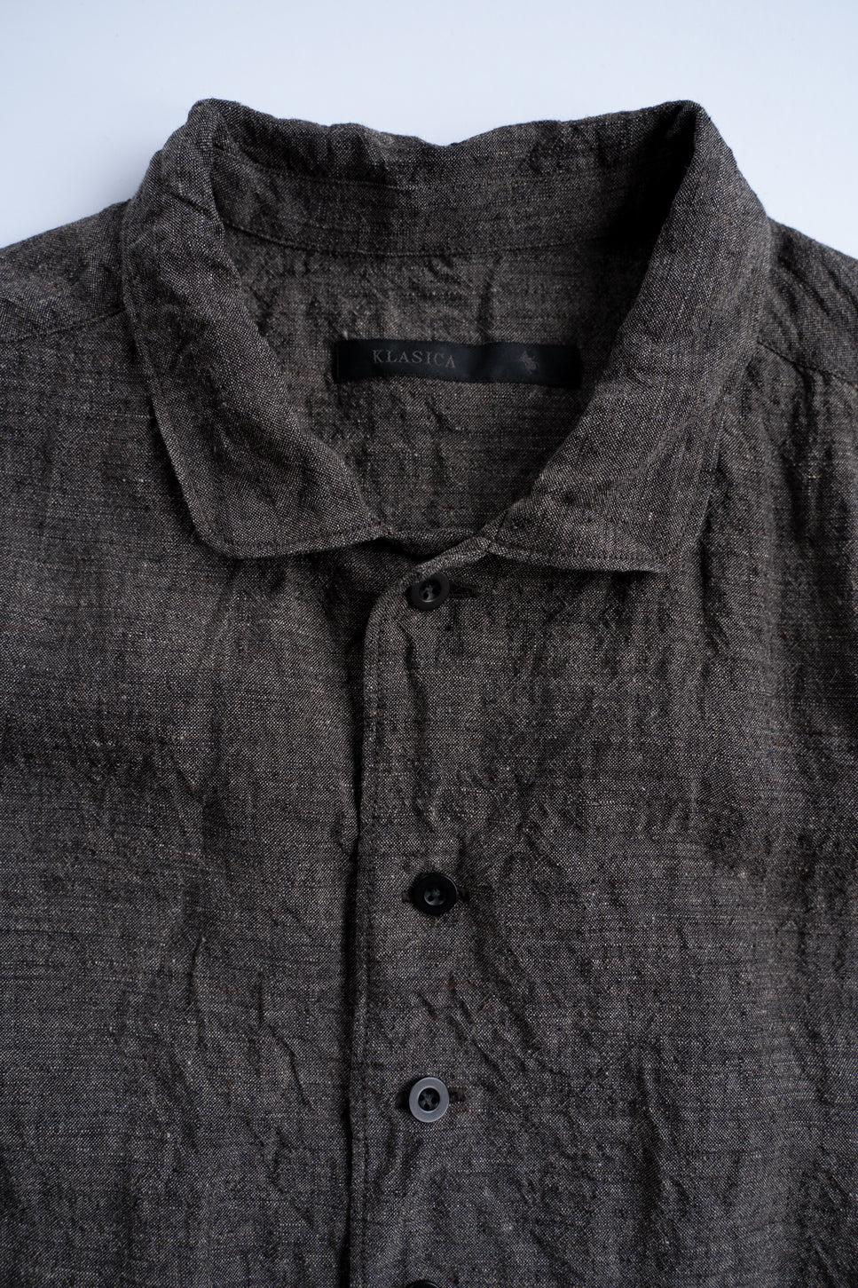 【ラスト1点】Back Flap H/S Shirts With Big Pockets”SH-052”-LC（BROWN）