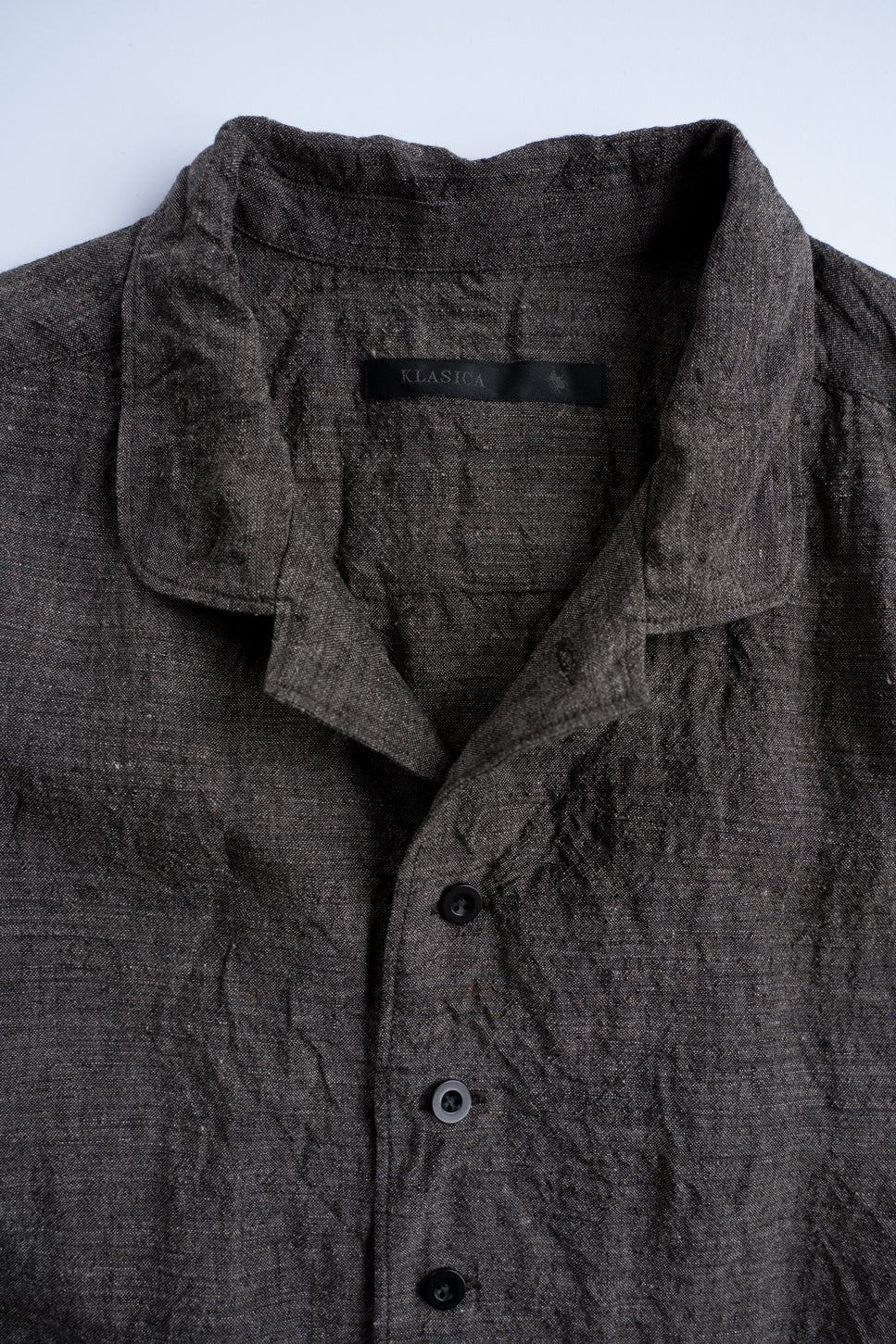 【ラスト1点】Back Flap H/S Shirts With Big Pockets”SH-052”-LC（BROWN）