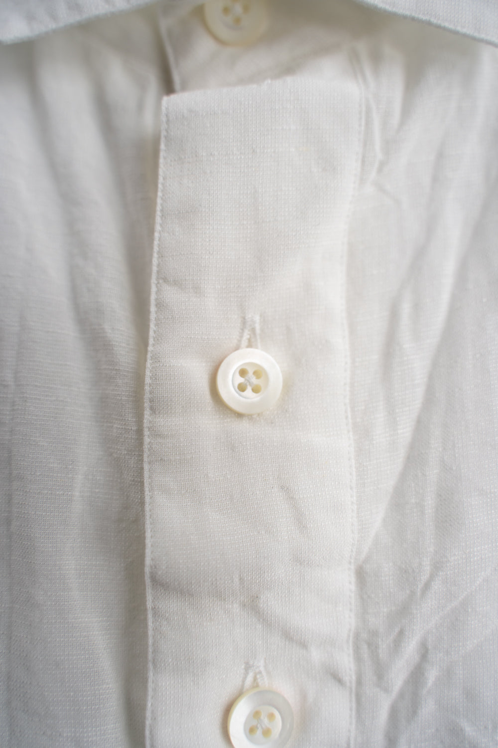 【ラスト1点】Relaxed Fit Classic Semi Long Shirts"SH-039"（WHITE）