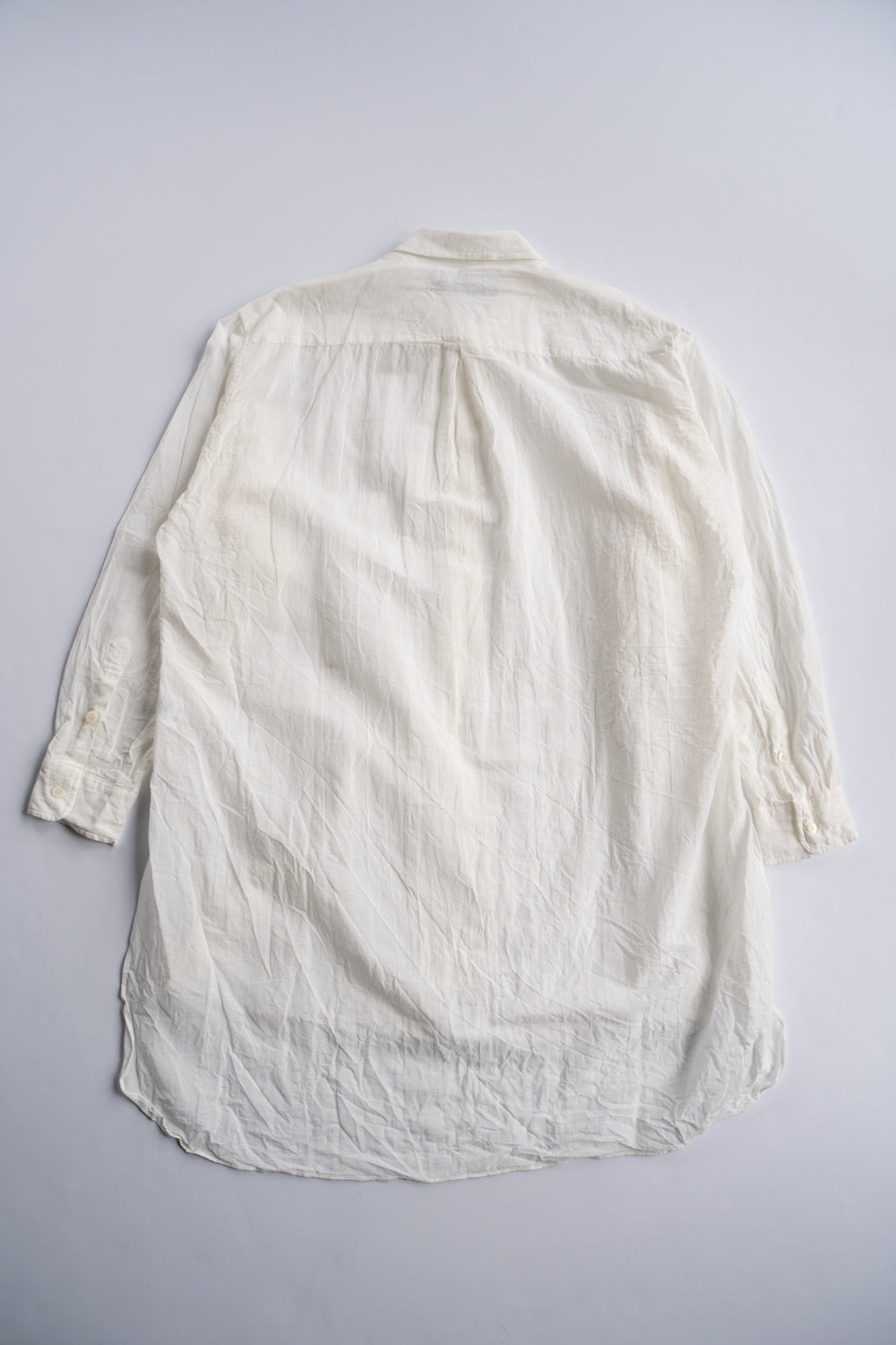 【ラスト1点】Relaxed Fit Classic Semi Long Shirts"SH-039"（WHITE）