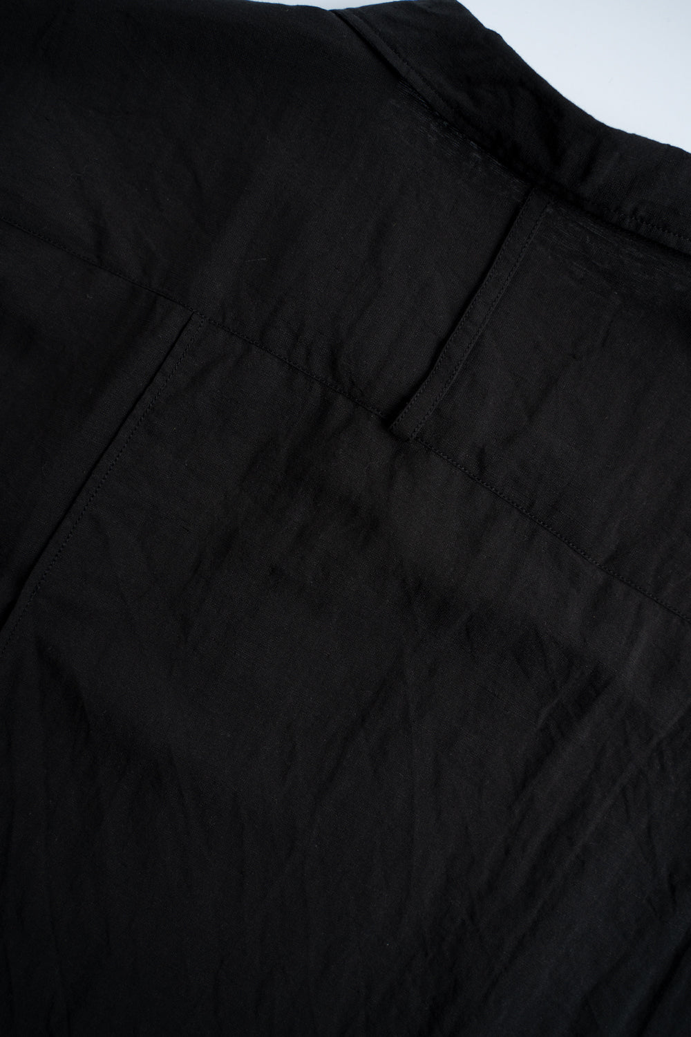 【ラスト1点】Back Flap H-S Shirts With Big Pockets”SH-052”-TW（BLACK）