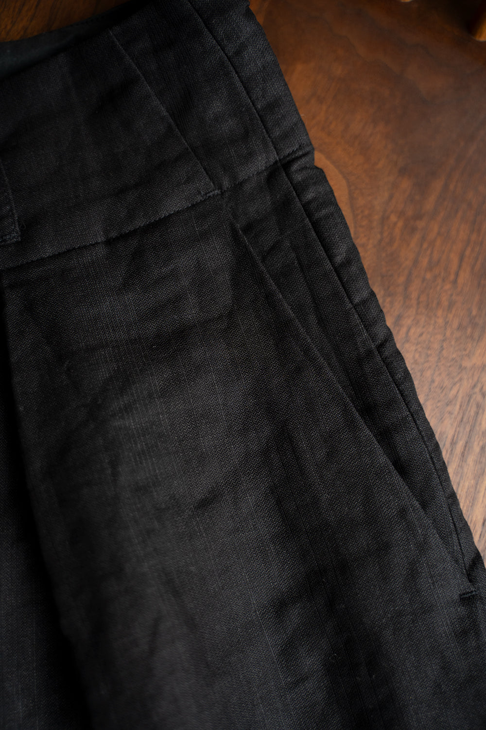 【ラスト1点】Re Constructed Mid Pants "SABRON 66" -DB（BLACK）