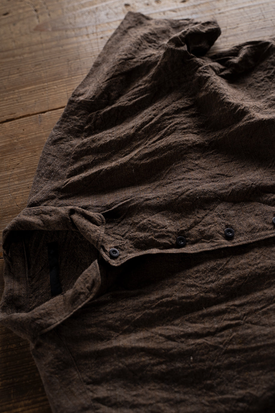 【ラスト1点】Back Flap H/S Shirts With Big Pockets”SH-052”-LC（SAFRON）