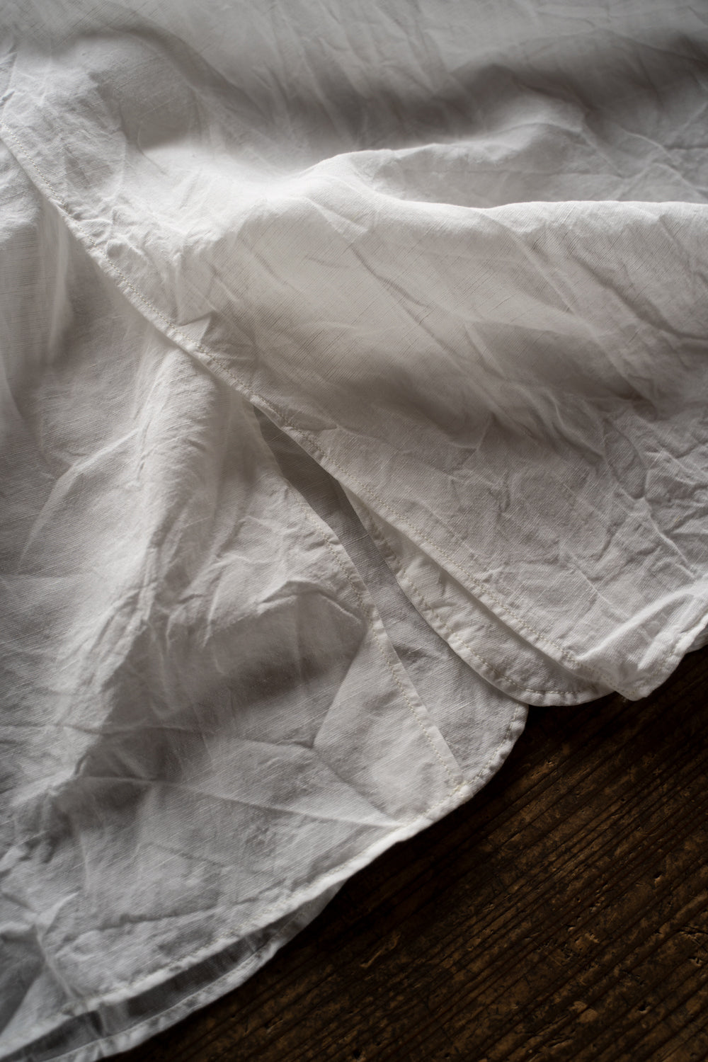 【ラスト1点】Back Flap H-S Shirts With Big Pockets”SH-052”-TW（WHITE）