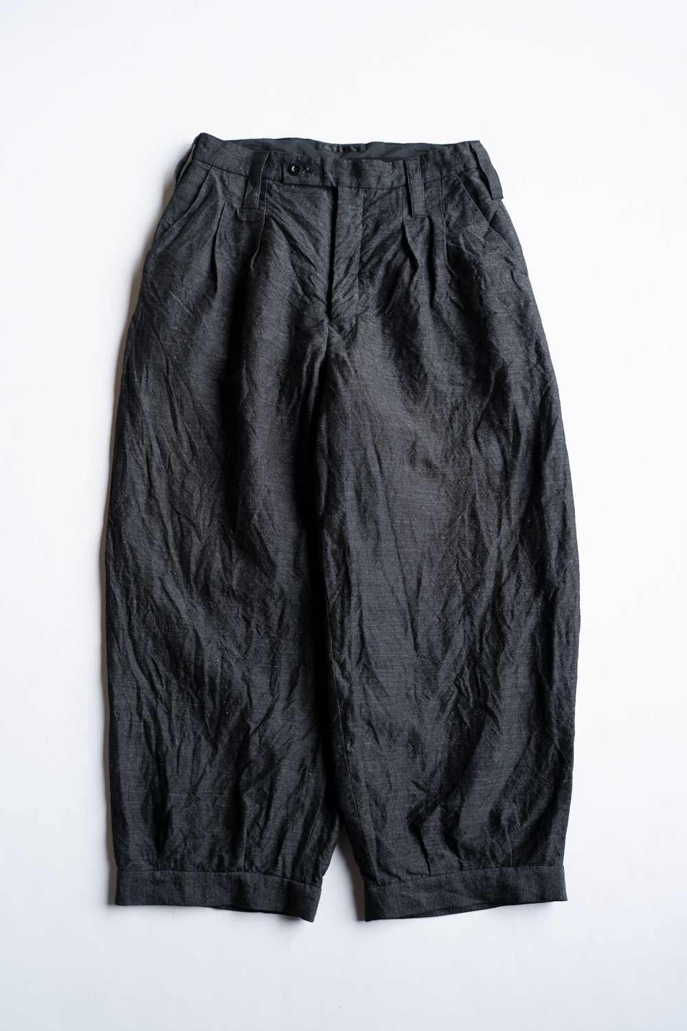 re Designed Barrel Trousers"GL GOSSE"-NN（MELANGE GRAY）