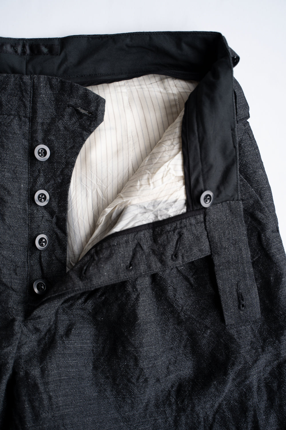 re Designed Barrel Trousers"GL GOSSE"-NN（MELANGE GRAY）